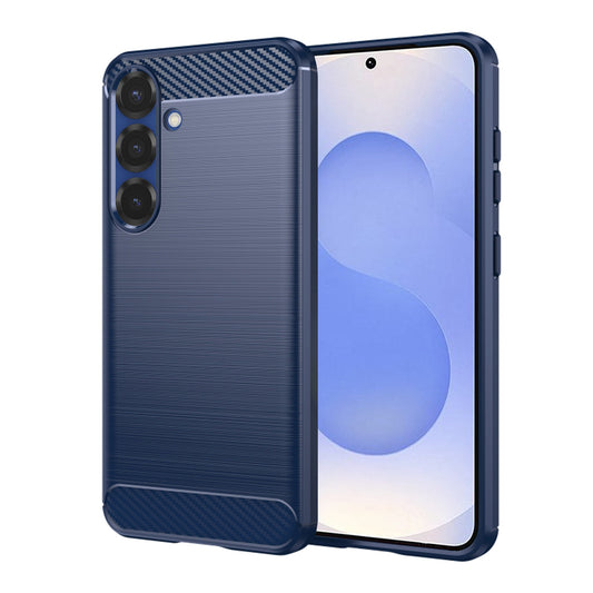 Tok Samsung Galaxy S25 S931-hez, Techsuit, karbon, kék