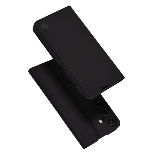 Tok Samsung Galaxy S25 S931-hez, Techsuit, Magskin Book, Fekete