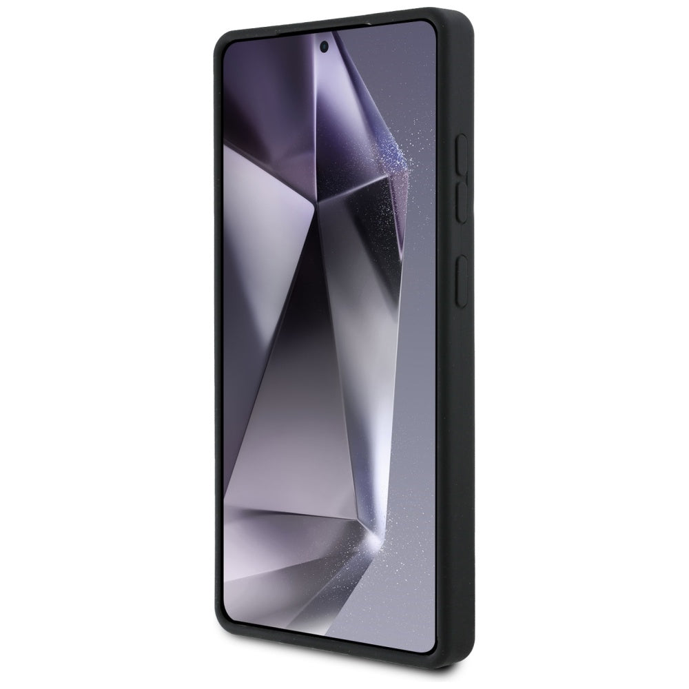 Case for Samsung Galaxy S25 Ultra S938, Karl Lagerfeld, Silicone Sign Metal Logo, Black