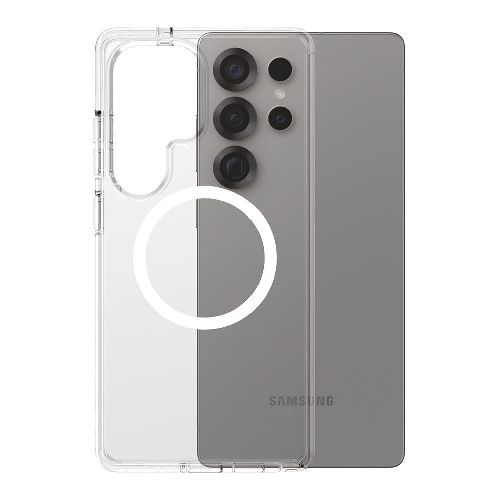 Tok Samsung Galaxy S25 Ultra S938-hez, PanzerGlass, Care Urban Combat, Átlátszó Fehér