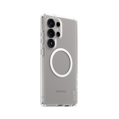 Tok Samsung Galaxy S25 Ultra S938-hez, PanzerGlass, Care Urban Combat, Átlátszó Fehér