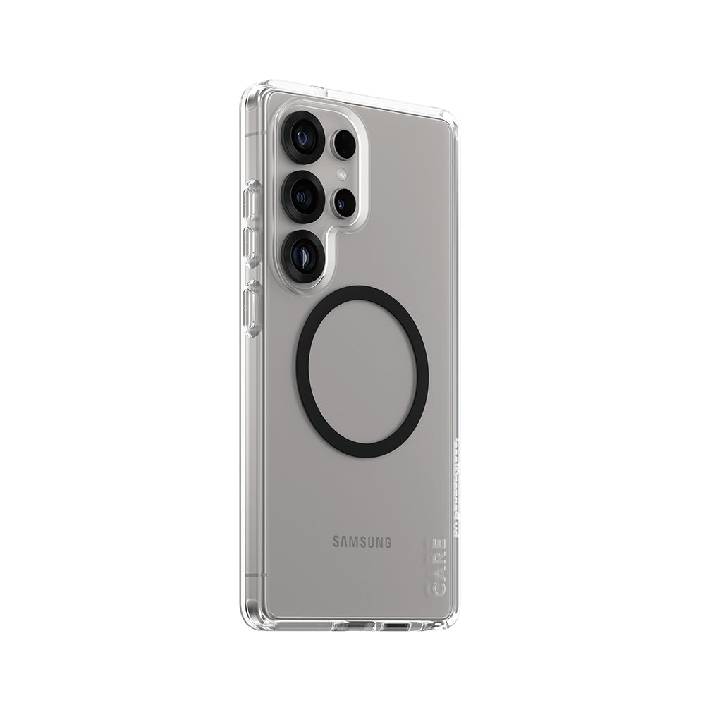 Tok a Samsung Galaxy S25 Ultra S938-hoz, PanzerGlass, Care Urban Combat, Fekete Átlátszó