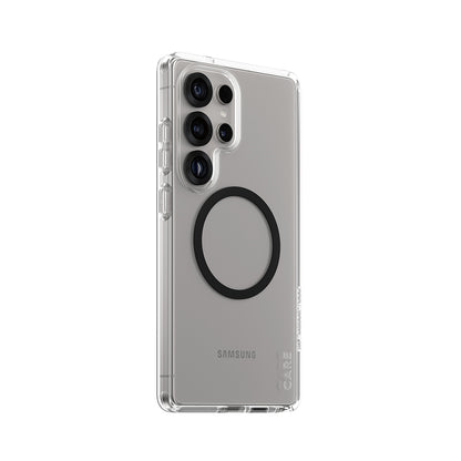 Tok a Samsung Galaxy S25 Ultra S938-hoz, PanzerGlass, Care Urban Combat, Fekete Átlátszó