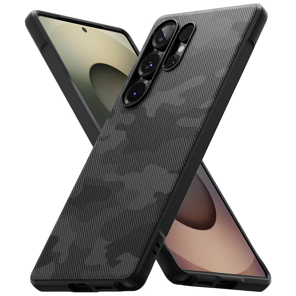 Tok Samsung Galaxy S25 Ultra S938-hoz, Ringke, Onyx Design, Álcázás