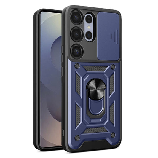 Tok Samsung Galaxy S25 Ultra S938-hoz, Techsuit, CamShield, Kék