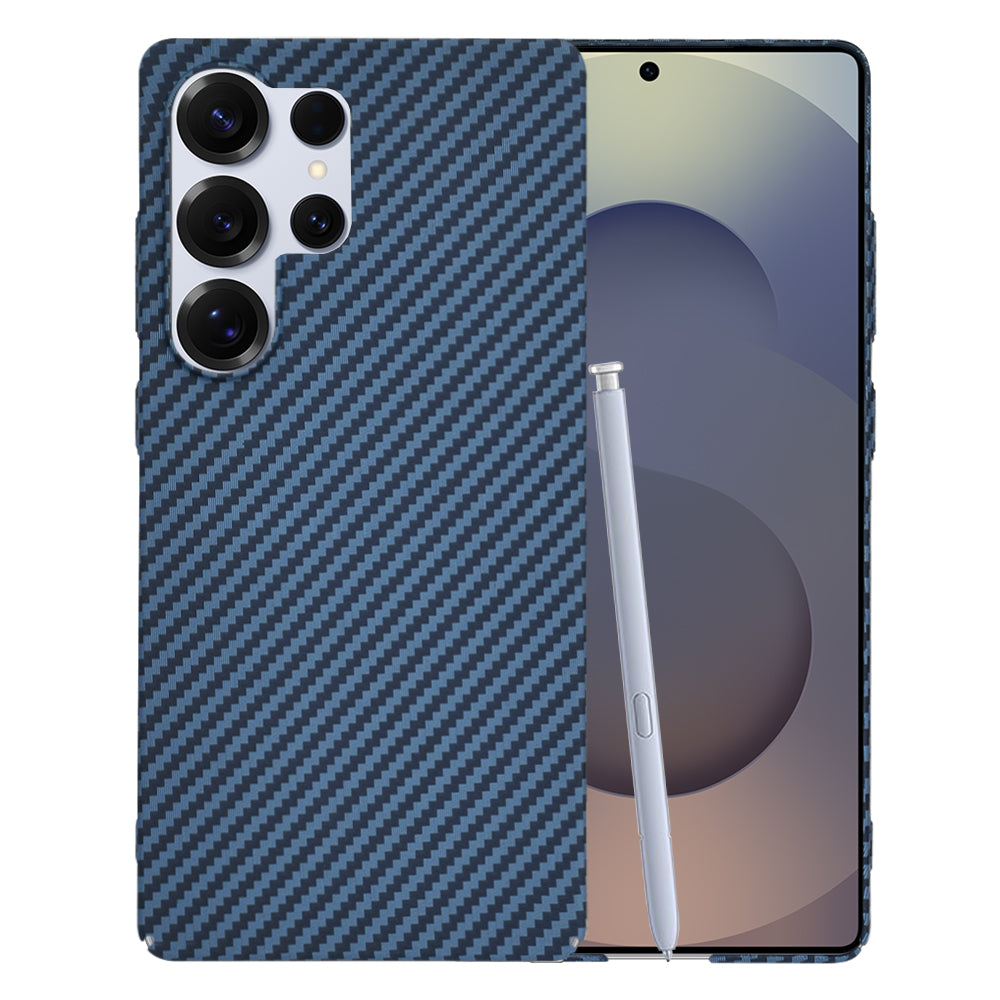 Tok Samsung Galaxy S25 Ultra S938-hoz, Techsuit, Carbonite FiberShell, Türkiz