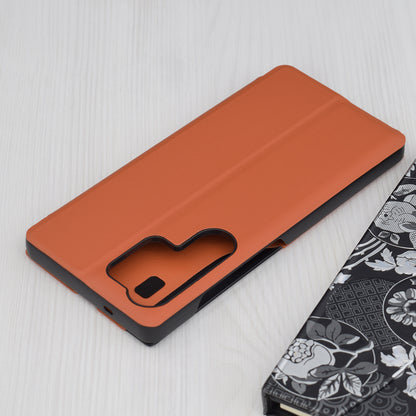 Tok Samsung Galaxy S25 Ultra S938-hoz, Techsuit, eFold, Narancssárga
