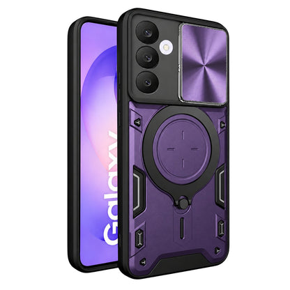 Tok Samsung Galaxy S26 FE S741 / S25 FE készülékhez, Techsuit, CamGuard Pro, lila
