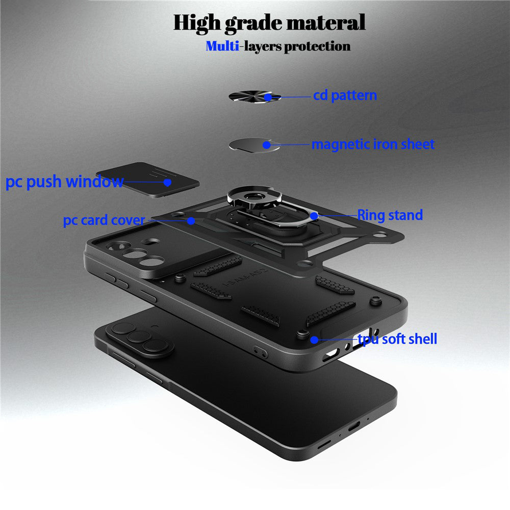 Techsuit CamShield arany tok Samsung Galaxy S26 FE S741 / S25 FE készülékhez