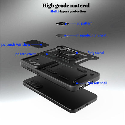 Techsuit CamShield arany tok Samsung Galaxy S26 FE S741 / S25 FE készülékhez