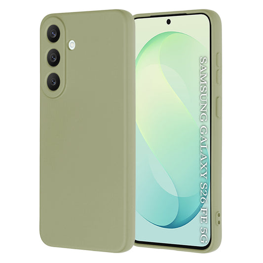 Tok Samsung Galaxy S26 FE S741 / S25 FE készülékhez, Techsuit, SoftFlex, Matcha