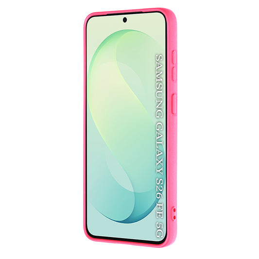 Tok a Samsung Galaxy S26 FE S741 / S25 FE készülékhez, Techsuit, SoftFlex, sötétrózsaszín