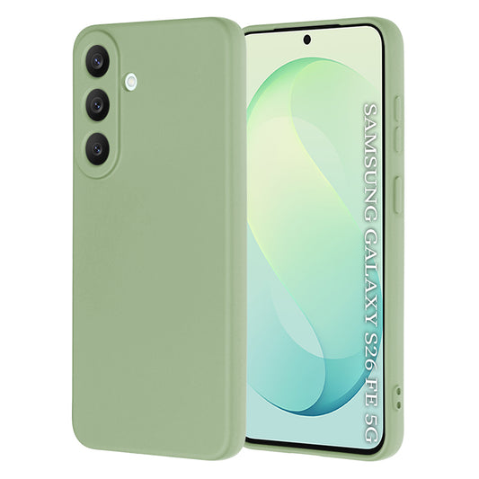 Tok a Samsung Galaxy S26 FE S741 / S25 FE készülékhez, Techsuit, SoftFlex, világoszöld