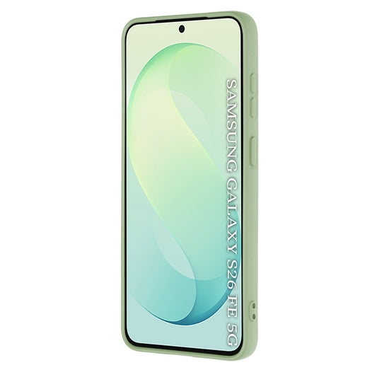 Tok a Samsung Galaxy S26 FE S741 / S25 FE készülékhez, Techsuit, SoftFlex, világoszöld