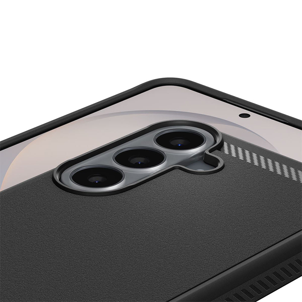 Tok Samsung Galaxy S26 FE S741-hez, Spigen, Rugged Armor, Fekete ACS11639