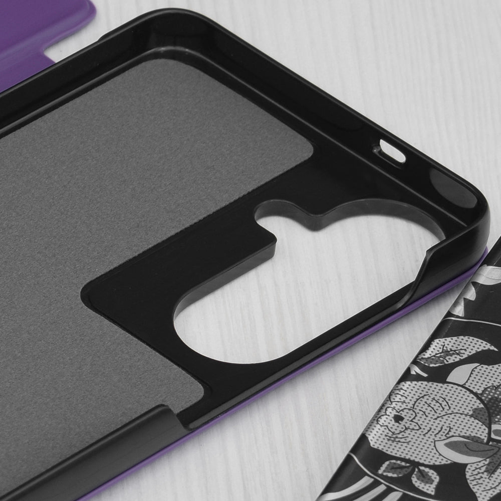 Tok Samsung Galaxy S26 FE S741 készülékhez, Techsuit, eFold, lila