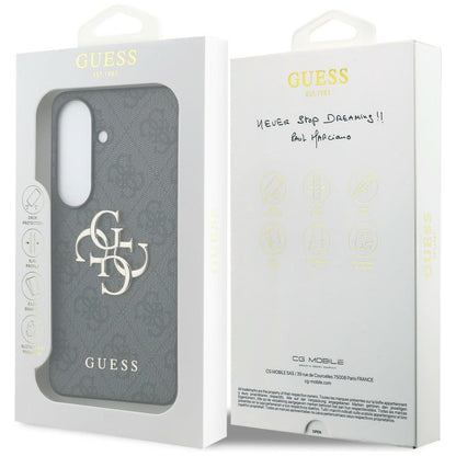 Tok Samsung Galaxy S26 S942-hez, Guess, 4G Big Logo, Fekete