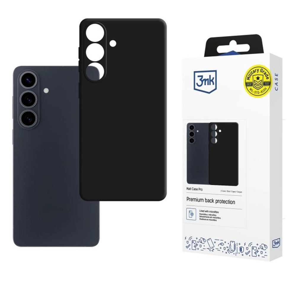 Tok Samsung Galaxy S26 Plus S947-hez, 3MK, Pro, Matt Fekete