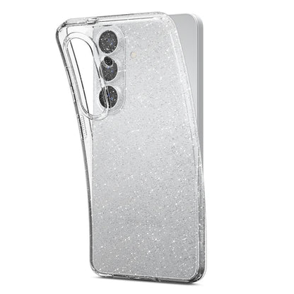 Tok Samsung Galaxy S26 Plus S947-hez, Spigen, Liquid Crystal Glitter, Átlátszó ACS10703