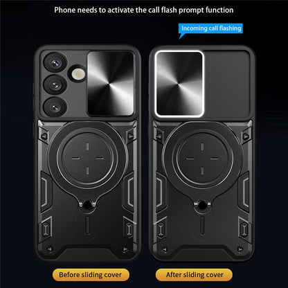 Tok Samsung Galaxy S26 Plus-hoz, Techsuit, CamGuard Pro, Piros