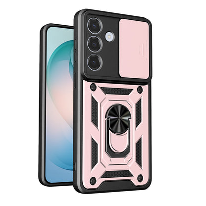 Tok Samsung Galaxy S26 Plus-hoz, Techsuit, CamShield, Arany Rózsaszín