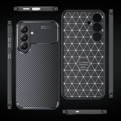 Tok Samsung Galaxy S26 Plus S947-hez, Techsuit, CarbonFiber, Fekete