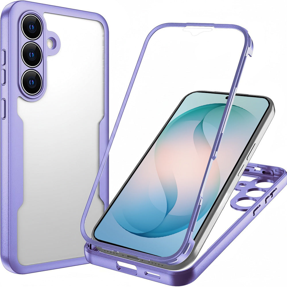 Tok Samsung Galaxy S26 Plus-hoz, Techsuit, ColorVerse 360, Lila