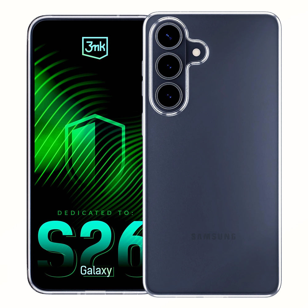 Tok a Samsung Galaxy S26 S942-hez, 3MK, Átlátszó, Tiszta