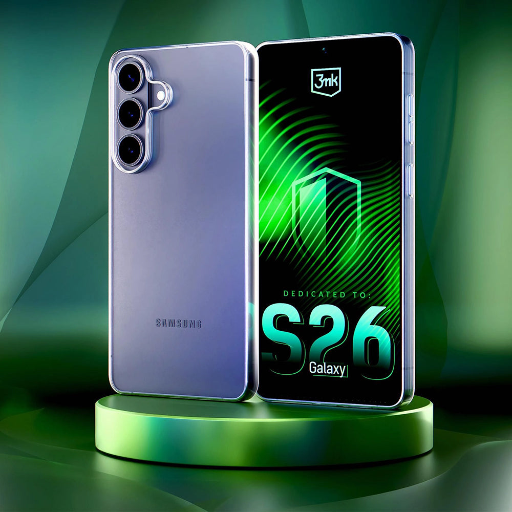 Tok a Samsung Galaxy S26 S942-hez, 3MK, Átlátszó, Tiszta