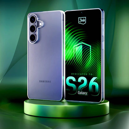Tok a Samsung Galaxy S26 S942-hez, 3MK, Átlátszó, Tiszta