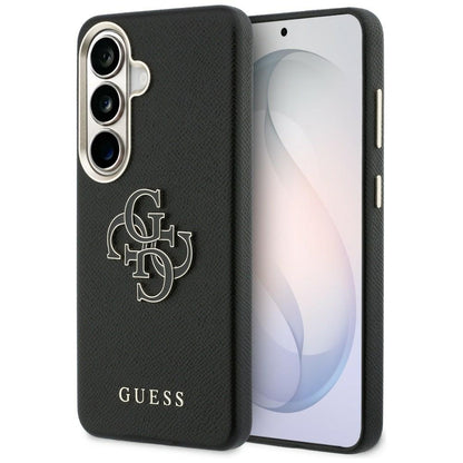 Tok Samsung Galaxy S26 S942-hez, Guess, 4G Grained Big and Classic Logo, Fekete