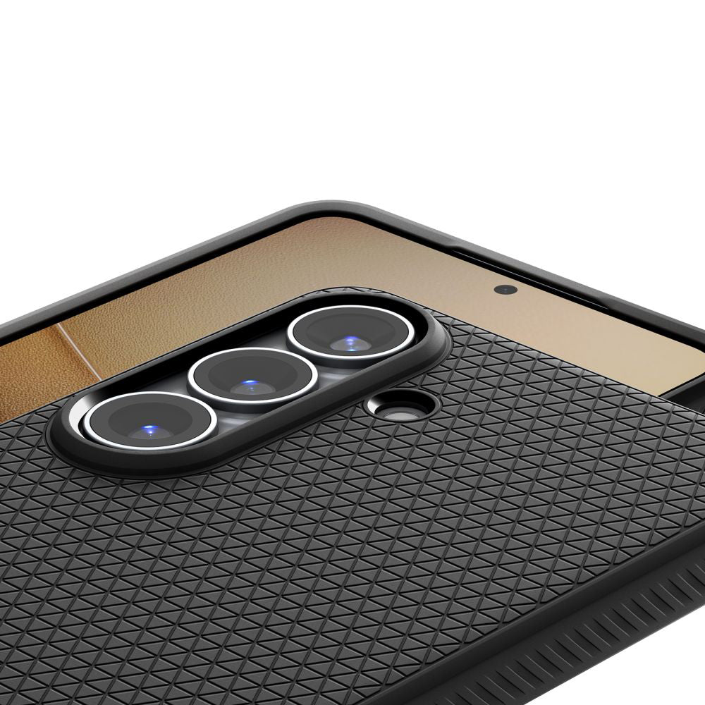Tok Samsung Galaxy S26 S942-hez, Spigen, Liquid Air, Matt Fekete ACS10726