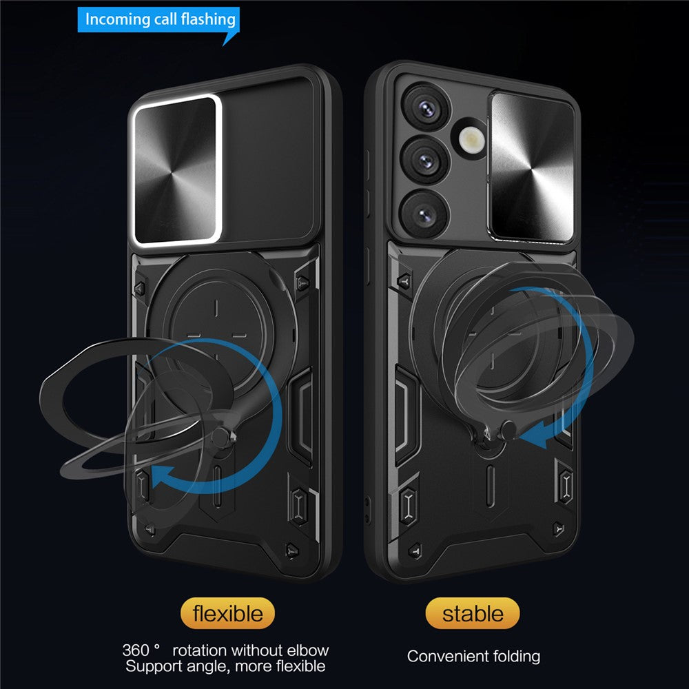 Tok Samsung Galaxy S26-hoz, Techsuit, CamGuard Pro, Lila