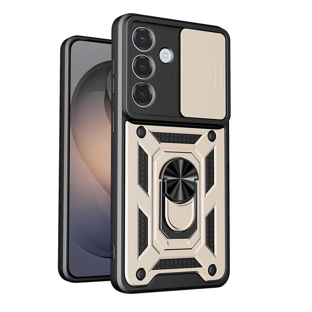 Tok Samsung Galaxy S26-hoz, Techsuit, CamShield, Arany