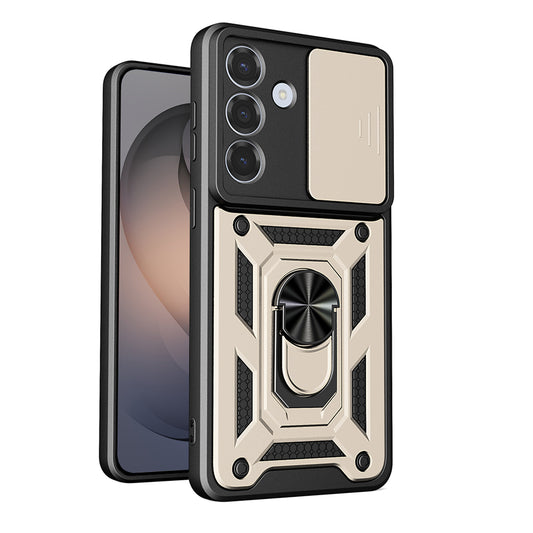 Tok Samsung Galaxy S26-hoz, Techsuit, CamShield, Arany