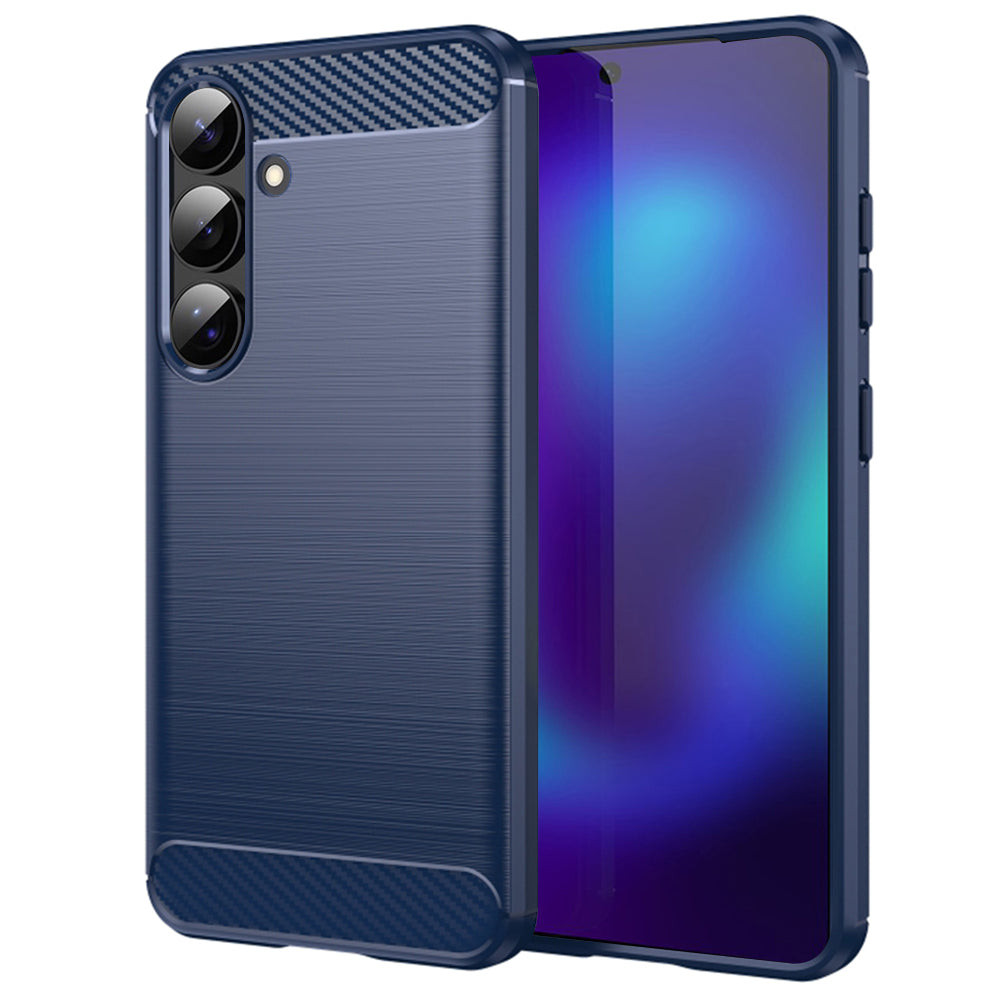 Case for Samsung Galaxy S26, Techsuit, Carbon, Blue