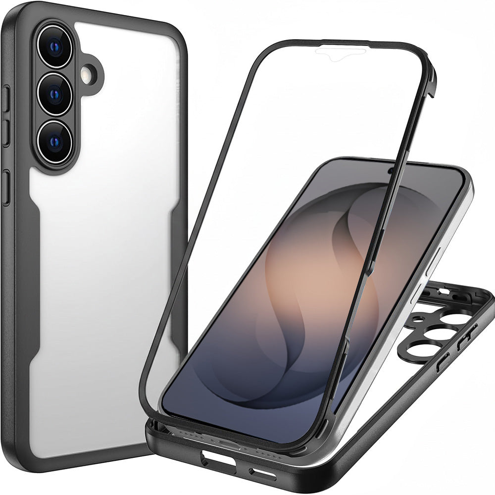 Tok Samsung Galaxy S26-hoz, Techsuit, ColorVerse 360, Fekete