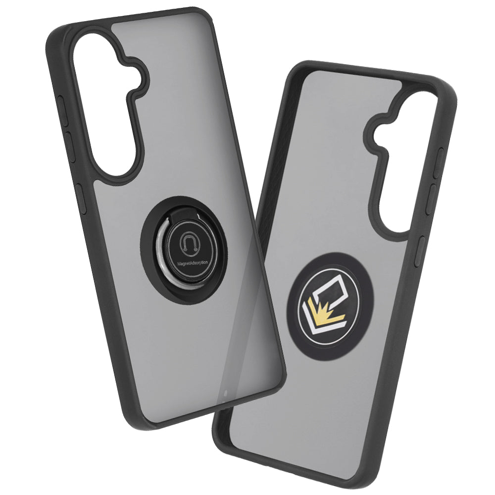 Tok Samsung Galaxy S26-hoz, Techsuit, Glinth, Fekete