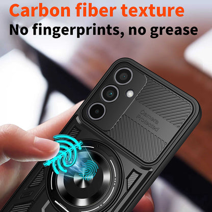 Tok Samsung Galaxy S26-hoz, Techsuit, RuggedCam, Lila