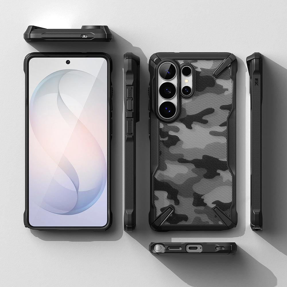 Tok Samsung Galaxy S26 Ultra készülékhez, Ringke, Fusion X, Álcázás