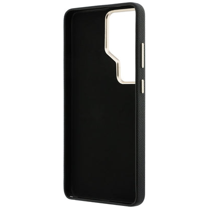 Tok Samsung Galaxy S26 Ultra S948-hoz, Guess, 4G Grained Big and Classic Logo, Fekete