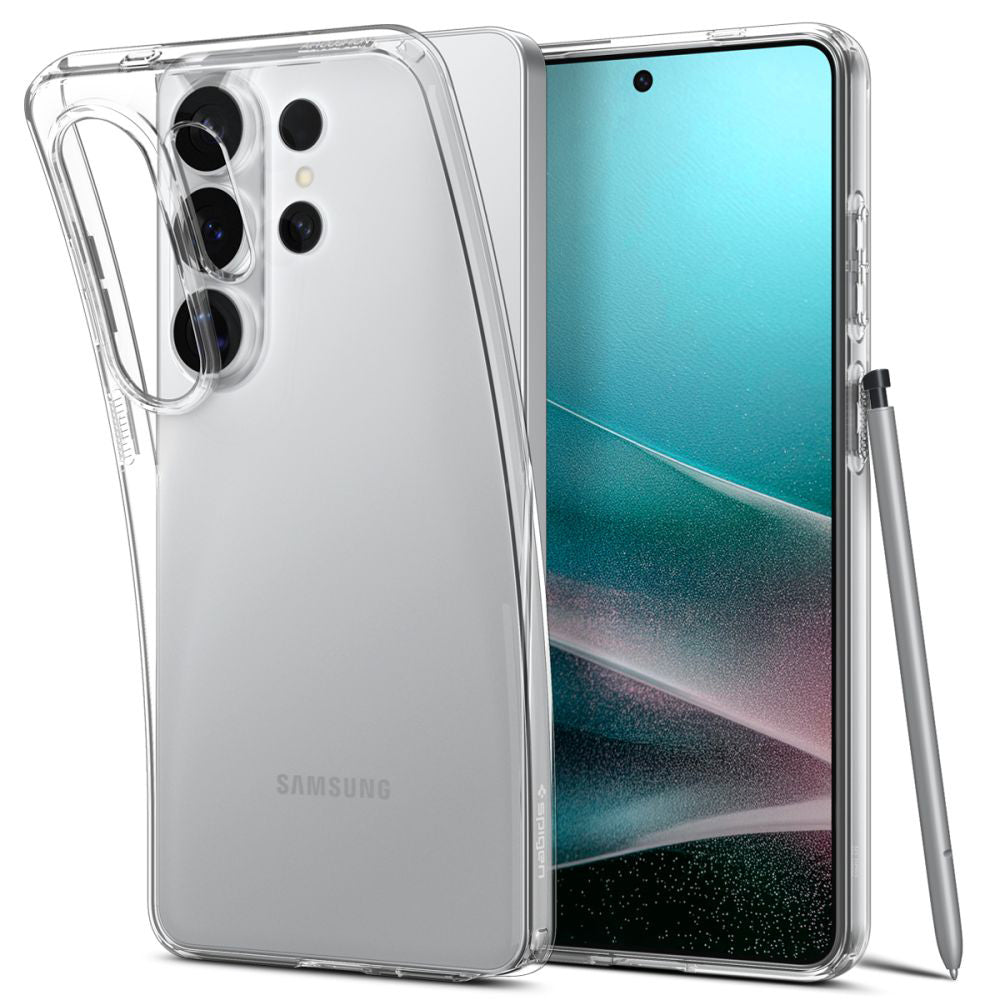 Tok Samsung Galaxy S26 Ultra S948-hez, Spigen, Liquid Crystal, Átlátszó ACS10671