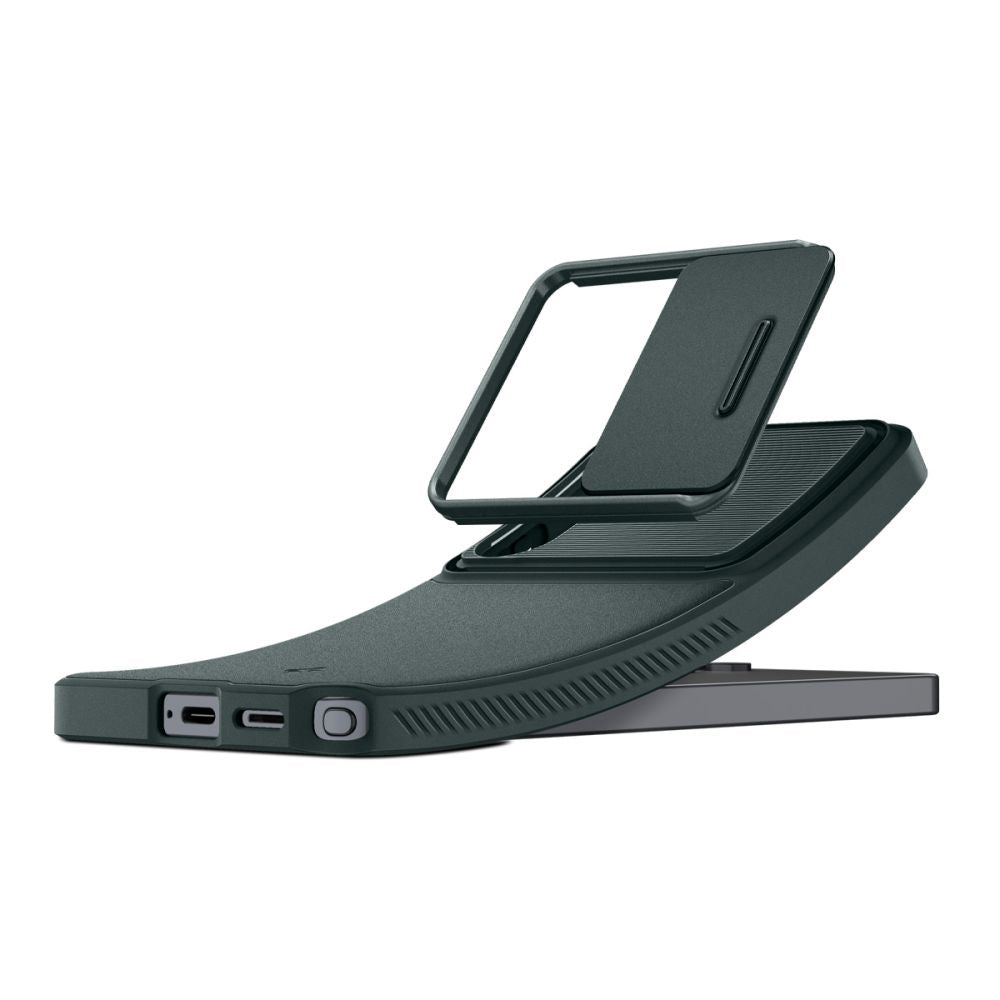 Tok Samsung Galaxy S26 Ultra S948-hoz, Spigen, Optik Armor, Zöld ACS10688