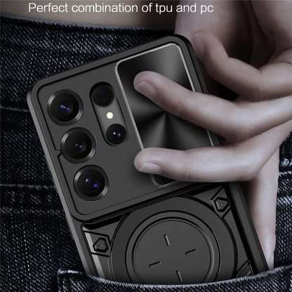 Tok Samsung Galaxy S26 Ultra-hoz, Techsuit, CamGuard Pro, Lila