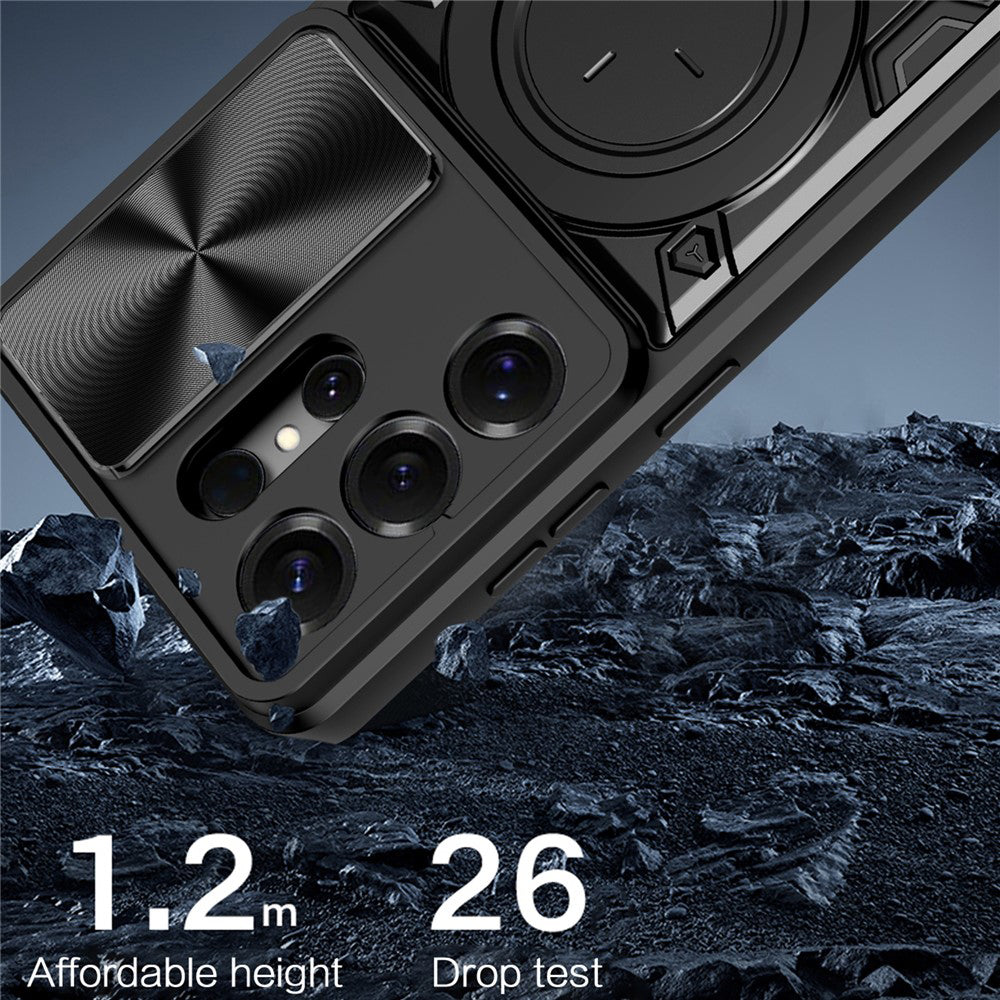 Tok Samsung Galaxy S26 Ultra-hoz, Techsuit, CamGuard Pro, Lila