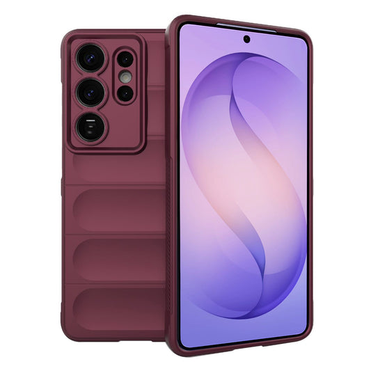 Tok Samsung Galaxy S26 Ultra-hoz, Techsuit, Magic Shield, Cseresznyepiros