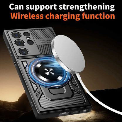 Tok Samsung Galaxy S26 Ultra-hoz, Techsuit, RuggedCam, Kék