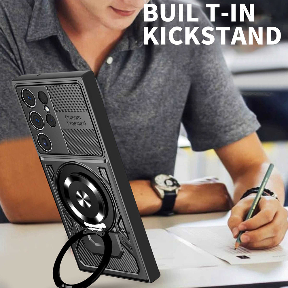 Tok Samsung Galaxy S26 Ultra-hoz, Techsuit, RuggedCam, Kék