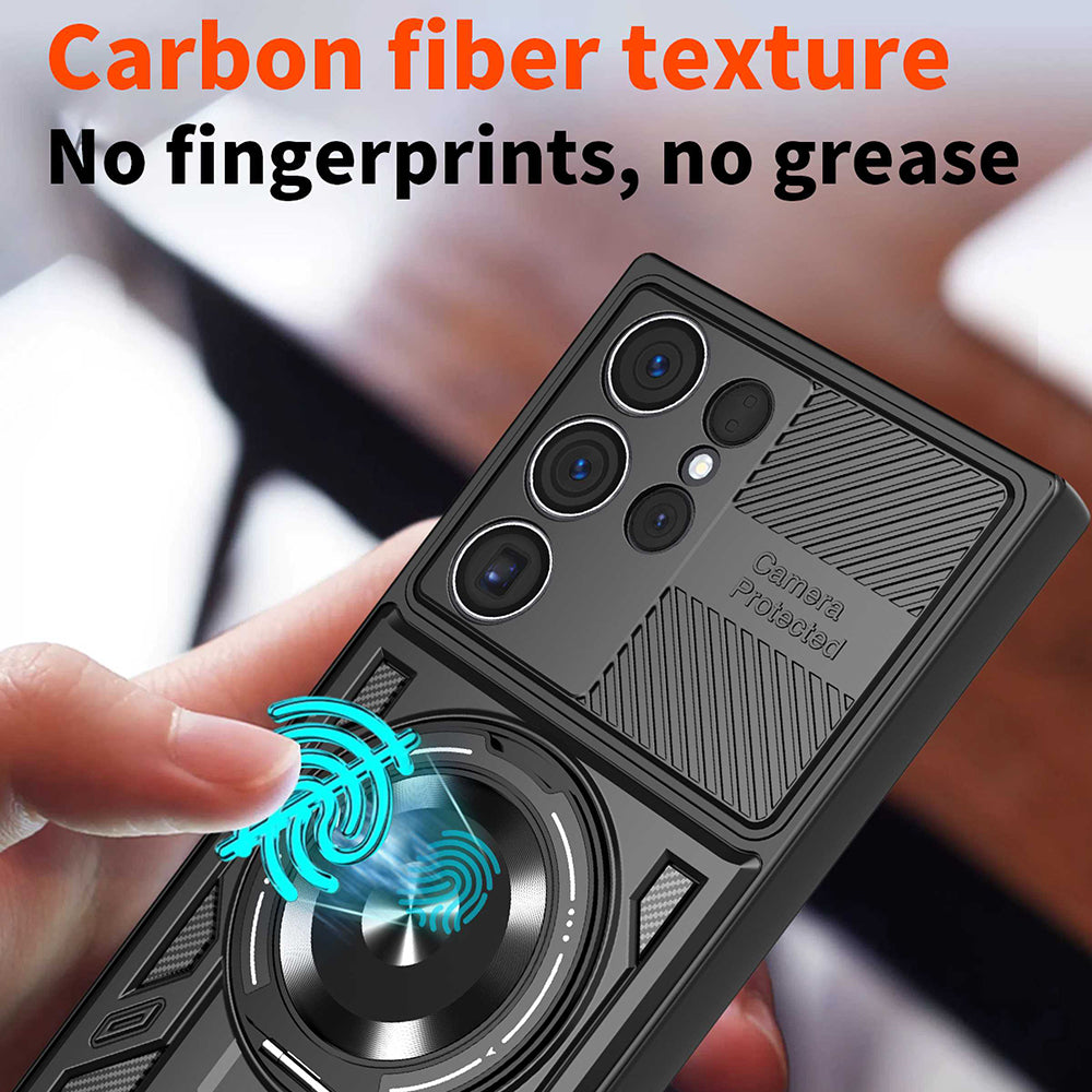 Case for Samsung Galaxy S26 Ultra, Techsuit, RuggedCam, Grey