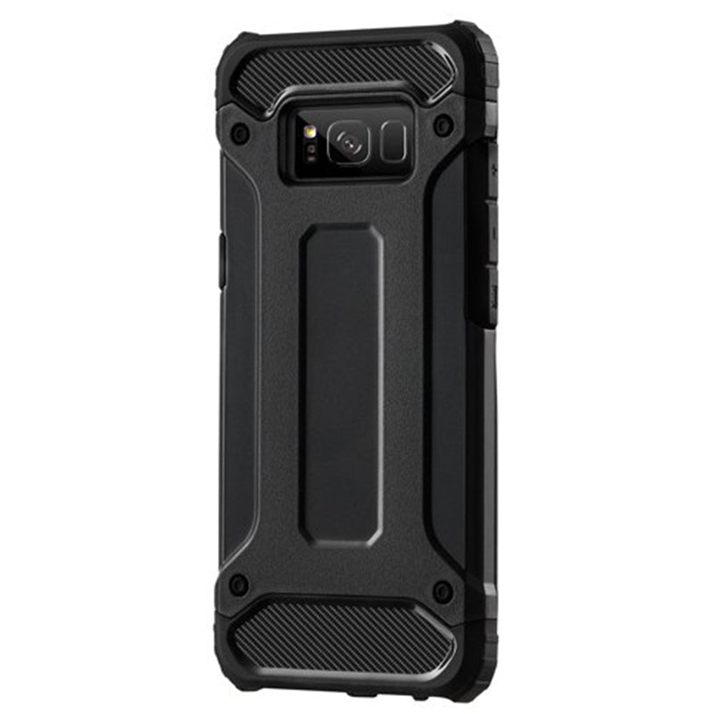Case for Samsung Galaxy S8 G950, Techsuit, Hybrid Armor, Black